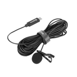 BOYA BY-M3 clip-on lavalier microfoon voor USB-C