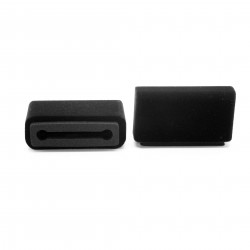 Plopkap IWS6 voor iPhone 6, 7, 8 (NIET PLUS) en Iphone 12 mini zwart geflockt