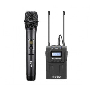 BOYA WHM PRO K3 SET: draadloze microfoon BY-WHM8 PRO + ontvanger BY-RX8 PRO (Microfoon)
