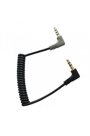 Comica CVM-D-SPX 3.5mm TRS-TRRS verloopkabel voor microfoons (50 cm) 