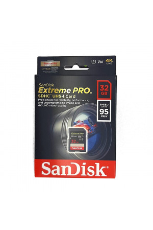 Sandisk SDHC card 32 GB 95 MB/s