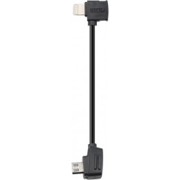 Kabel 10cm Lightning - Micro USB 