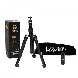PIXEL MAKER T3 smartphone houder / tri-pod / selfie-stick