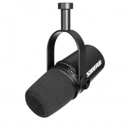 Shure MV7-K dynamische XLR/USB podcast microfoon - zwart